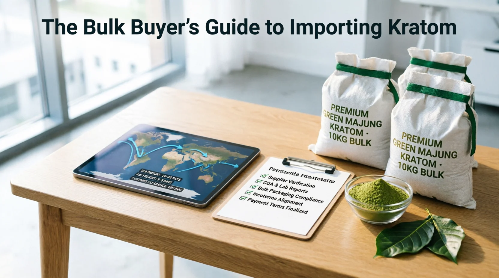 The Bulk Buyer's Guide to Importing Kratom